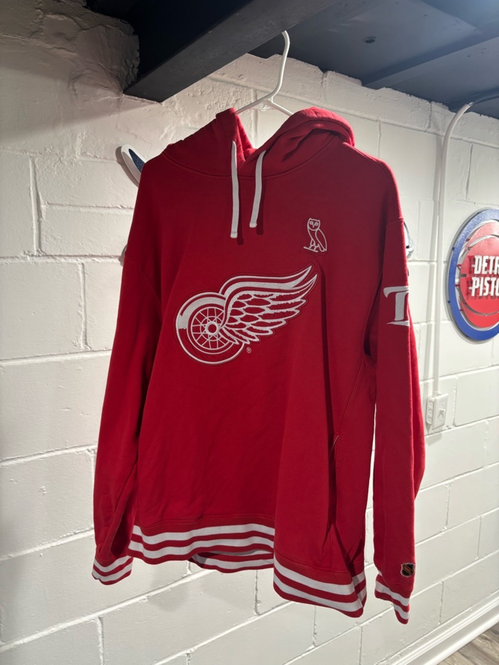 OVO x Detroit Red x Original Six - Men’s Hoodie